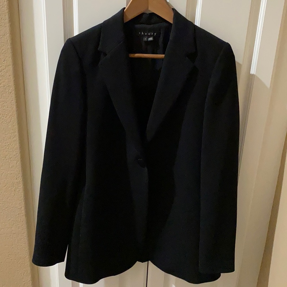 Theory Split Back Blazer - image 1
